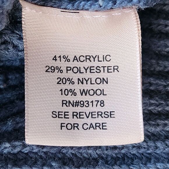 Philosophy Sweater Womens M Knit Wool Blend Cold Shoulder Preppy Business Casual - Picture 8 of 8